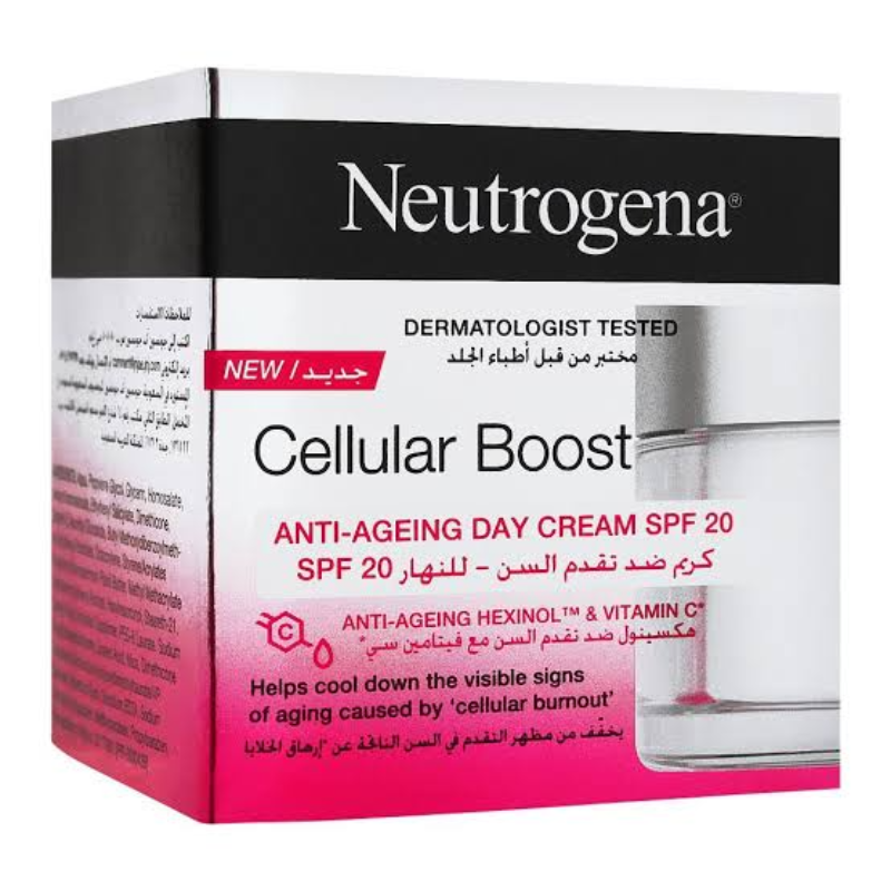 Neutrogena Cellular Boost Anti-ageing Day Cream Spf-20 (50ml) Main Image